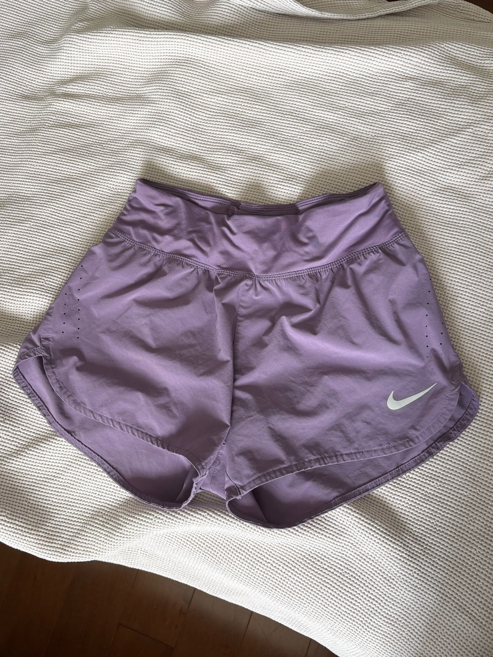 Nike purple running shorts size small